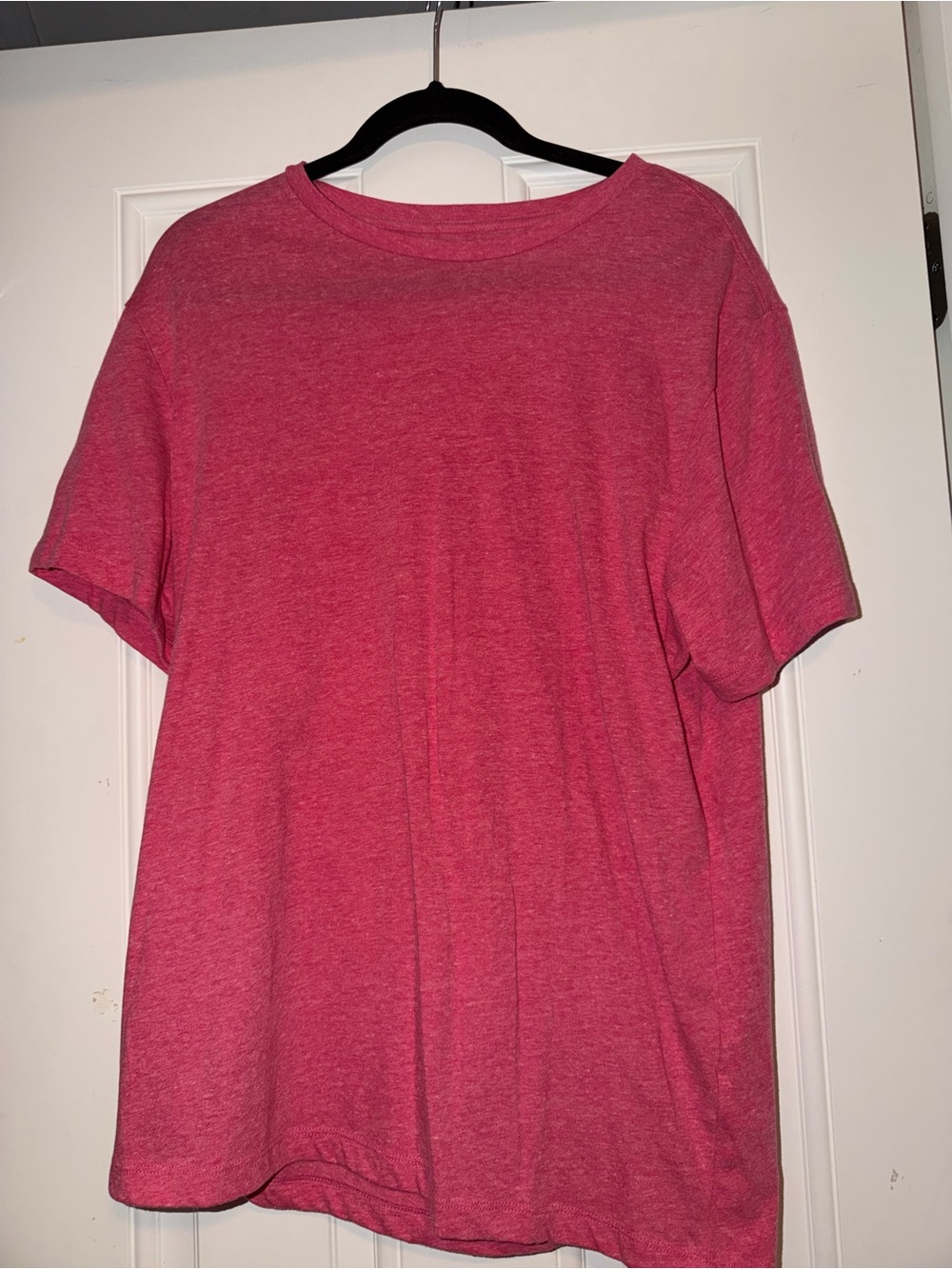 J. Crew Men's Heathered light red Crew Neck Tee size large